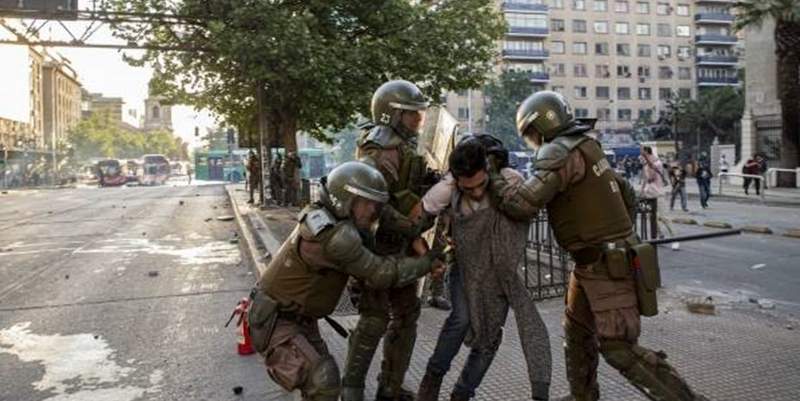 Los heridos por los enfrentamientos en Chile ya son más de 2.500