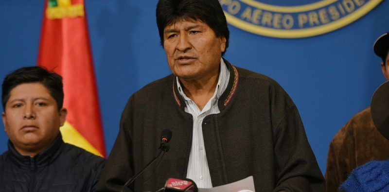 Morales convocó a un acto en la frontera entre Argentina y Bolivia
