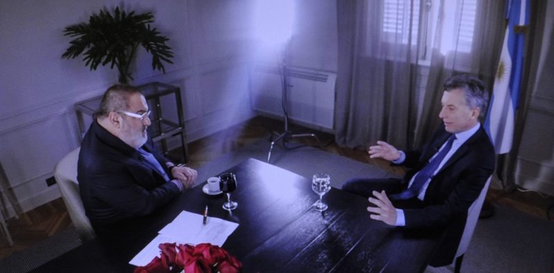 Mauricio Macri visitó a Jorge Lanata, internado en rehabilitación