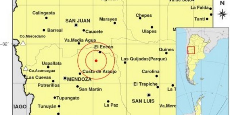 ¿Lo sentiste? Tembló esta madrugada en Mendoza