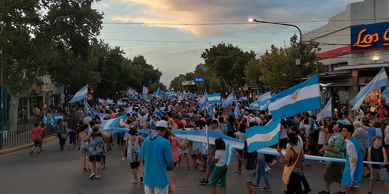 Banderazo por la 7722