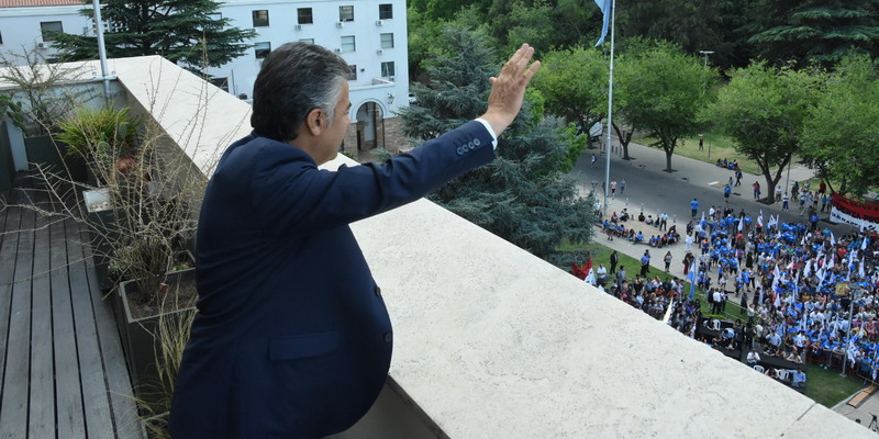 Cornejo: “Fue un alto honor ser el 46° gobernador de esta hermosa tierra, ha sido un gusto servirlos”