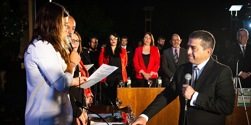 Se realizó el acto de asunción de Walther Marcolini