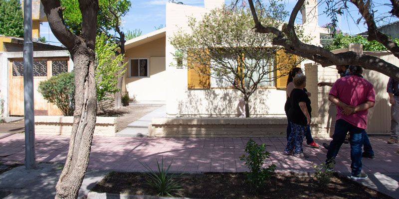 La familia Segarra disfruta nuevamente de su hogar