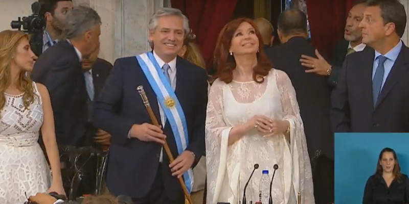 Alberto Fernández juró como presidente de la Nación