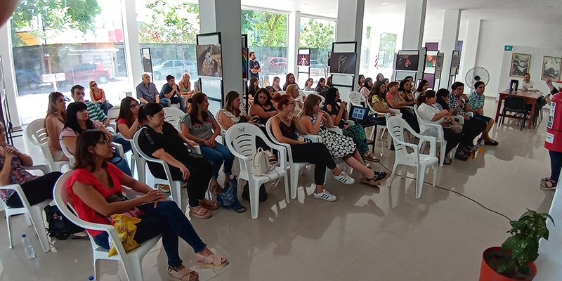Finalizó el curso de Lengua de Señas