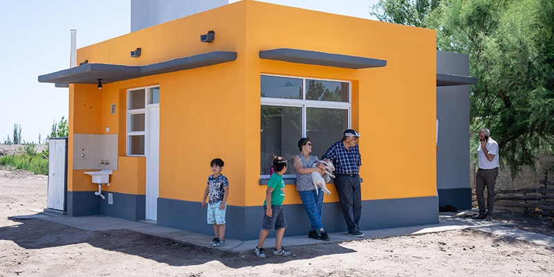 Continúan las obras del Programa Hábitat