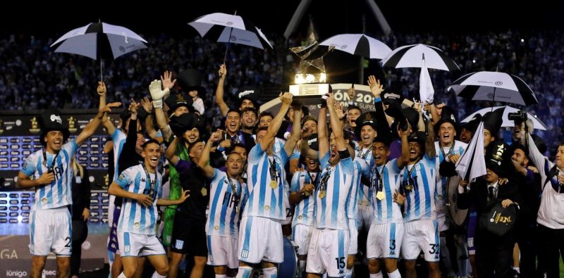 Racing derrotó a Tigre y se consagró en la primera edición del Trofeo de Campeones