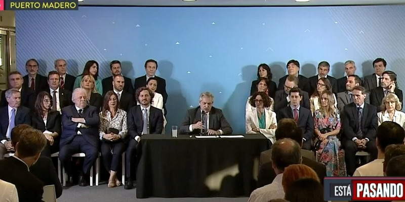 Alberto Fernández: “Este Gabinete refleja la unidad sobre la que se construyó el Frente de Todos”