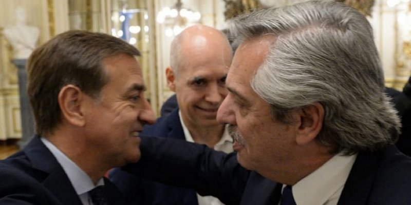 Alberto Fernández destacó el gesto de Rody Suarez