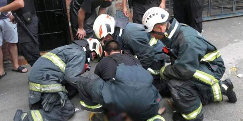 Un nene de 5 años cayó desde la terraza de un edificio de 3 pisos en Balvanera