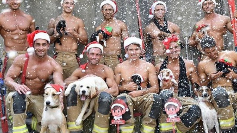 El almanaque de bomberos australianos que incendia las redes sociales