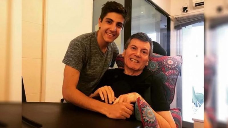 La emotiva despedida del hijo de Carlín Calvo: “Le dijo que se fuera tranquilo”