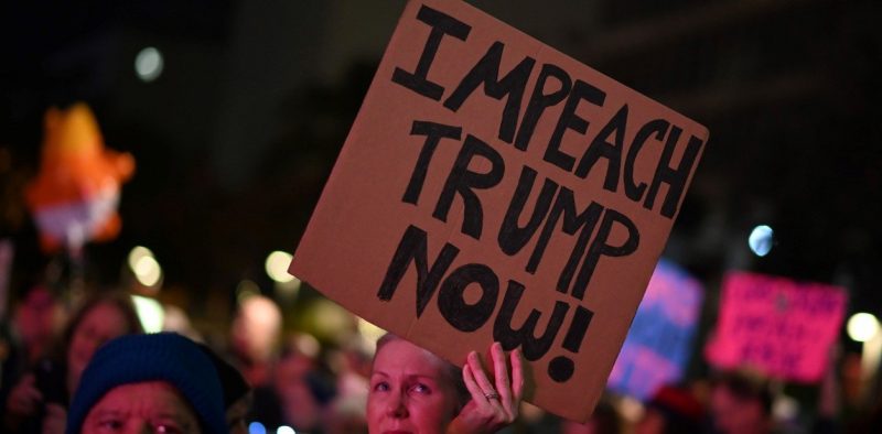 Donald Trump se convirtió en el tercer presidente de EE.UU. en enfrentar un juicio político