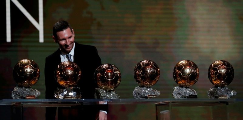 Lionel Messi ganó su sexto Balón de Oro y también es récord fuera de las canchas