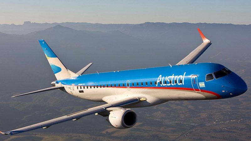Salvan a una víctima de trata en un avión de Austral en Ezeiza