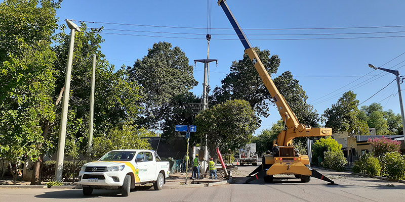Cecsagal llevó adelante tareas en Alvear Oeste