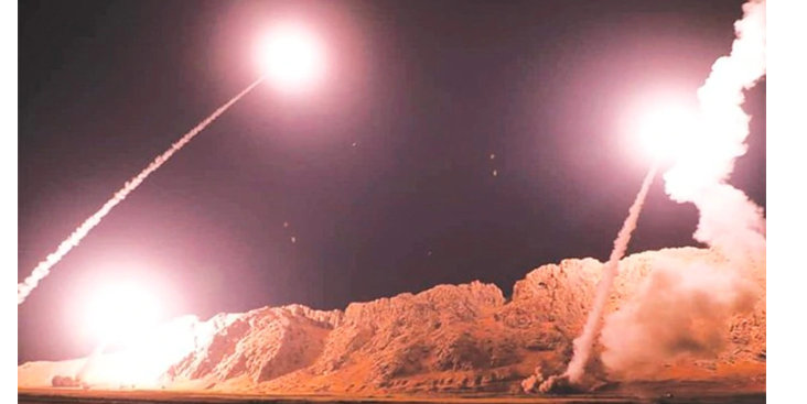 Irán atacó con más de una docena de misiles instalaciones estadounidenses en Irak