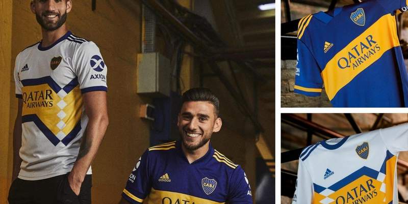 Las nuevas camisetas de Boca ya son oficiales:  fotos del lanzamiento