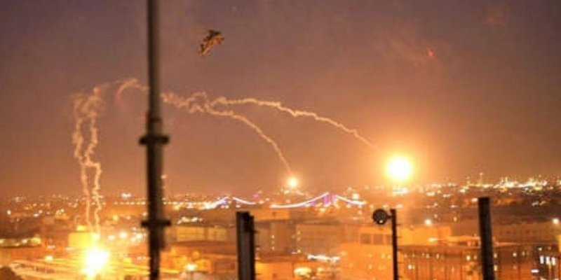 Impactaron dos proyectiles cerca de la Embajada de Estados Unidos en Bagdad