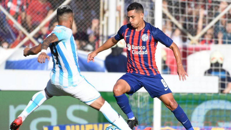 Racing se impuso ante San Lorenzo en un duelo clave por el ingreso a las Copas