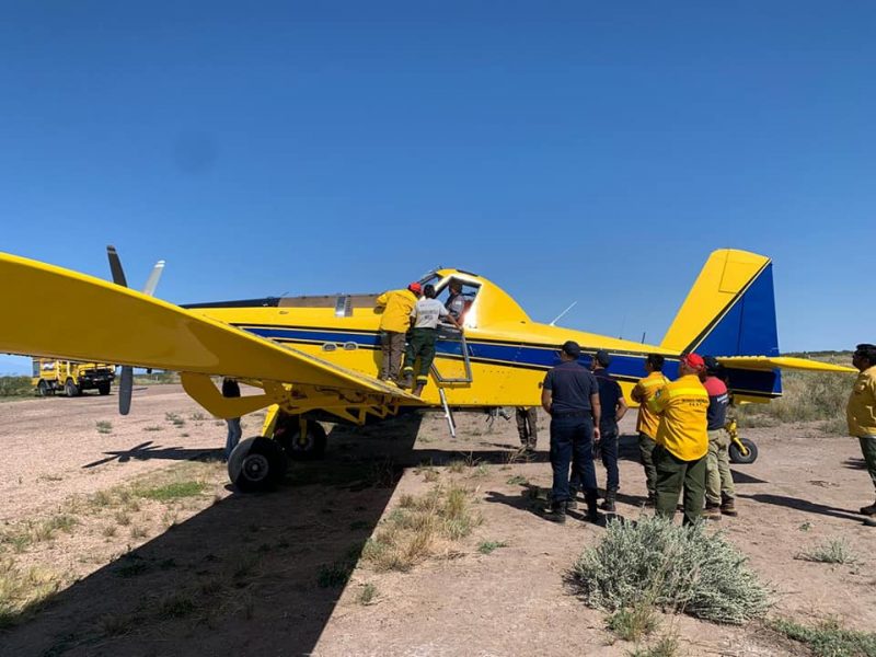 Brigadistas y Bomberos de la Policía de Mendoza se capacitaron en nuestro departamento