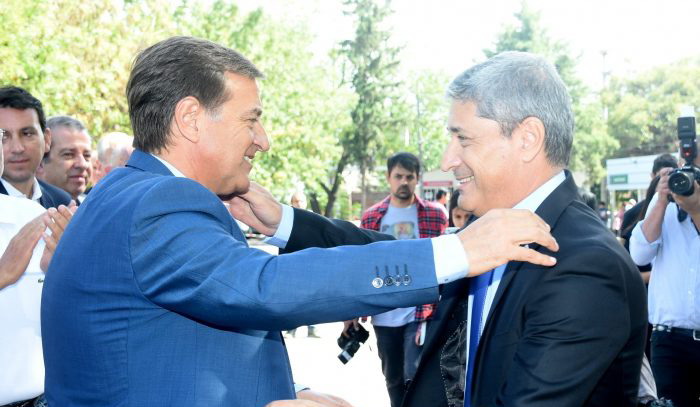 Suarez participó en la asunción del nuevo director de OSEP