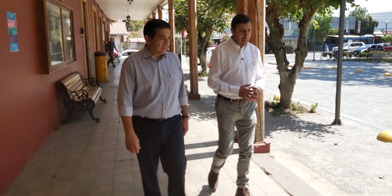 Marcolini viajó a Chile con el foco en la logística y el transporte
