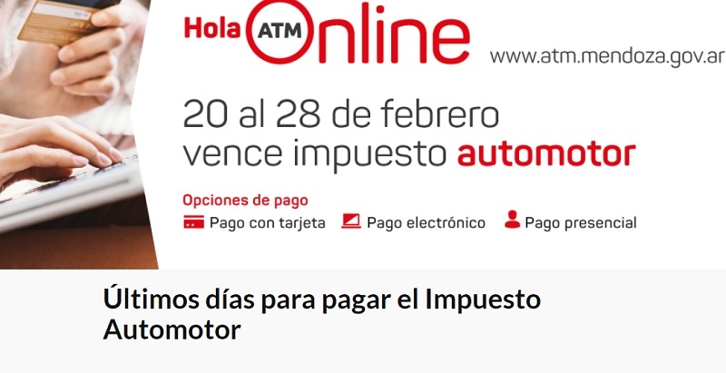 ATM: ya se puede solicitar la Compensación o Devolución del saldo a favor del Impuesto Automotor 2021