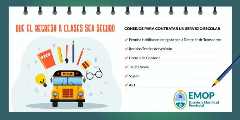 Recomendaciones a tener en cuenta para contratar un transporte escolar