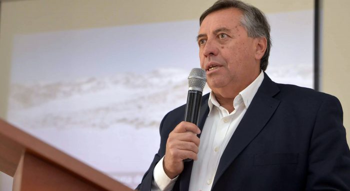 Marinelli: “Le damos 0 agua dulce al fracking”