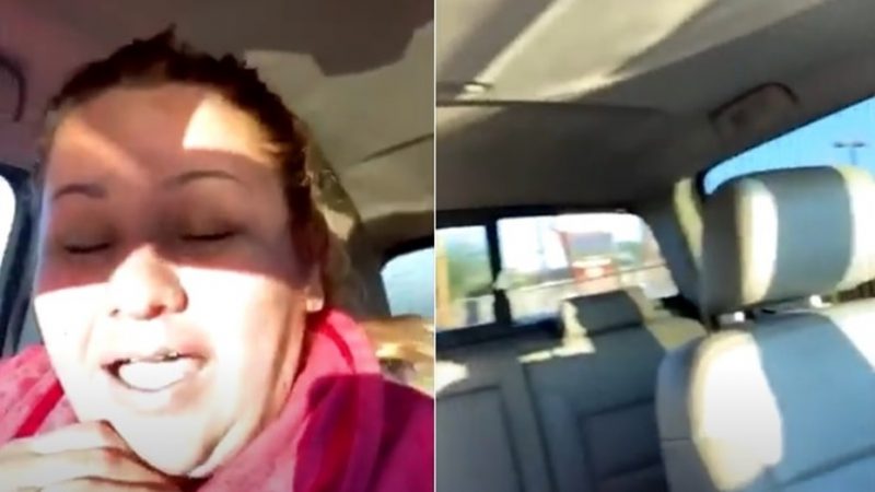 “Parece que hoy estoy medio dormida”: se grabó riendo al llegar a la escuela, donde se dio cuenta que había olvidado a los hijos en su casa
