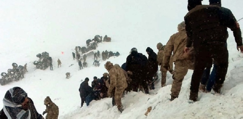 Una avalancha en Turquía mató a 21 personas que buscaban a víctimas de un alud anterior