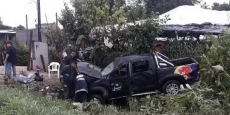 Volcó la camioneta de “Damas Gratis” en Tucumán