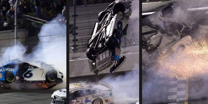 Video: el impresionante accidente en Daytona