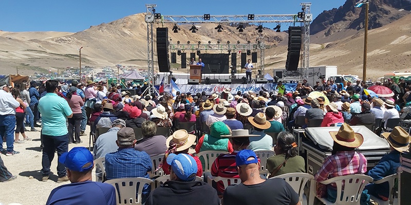 Alvear presente en el 59º Encuentro Internacional “Paso Pehuenche”