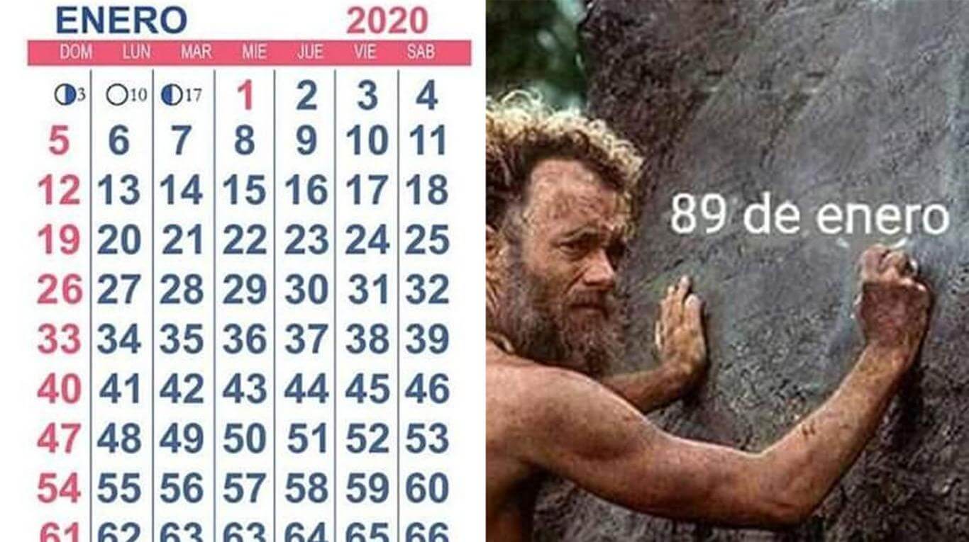 Un tuit viral explica por qué enero fue eterno: “Vivimos un año en 30 días”