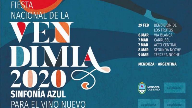 La Fiesta Nacional de la Vendimia 2020 ya tiene su imagen