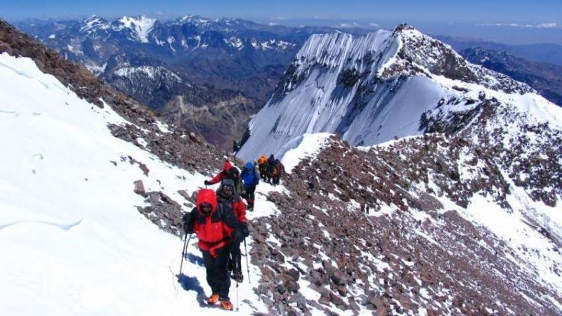 Un montañista falleció en la ruta del Aconcagua