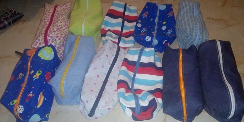 Fabrica cartucheras para donar