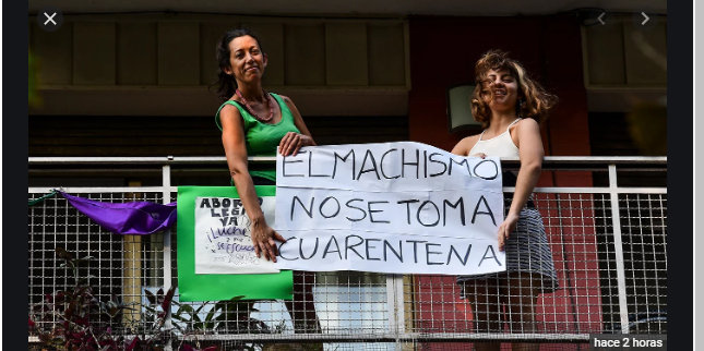 Ruidazo en todo el país contra los femicidios: “El machismo no se toma cuarentena”