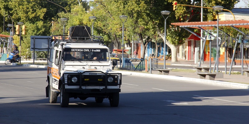 Defensa Civil concientiza sobre la importancia de la cuarentena