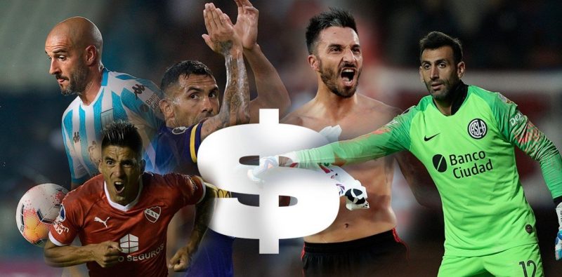 Los 24 contratos que terminan en los clubes grandes