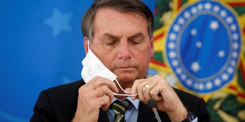 Jair Bolsonaro admite que puede estar infectado con coronavirus