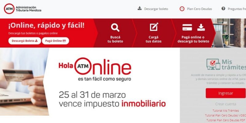 ATM sugiere a los contribuyentes realizar sus trámites vía web