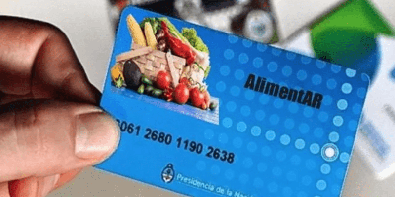 El lunes comienza la entrega de la tarjeta Alimentar