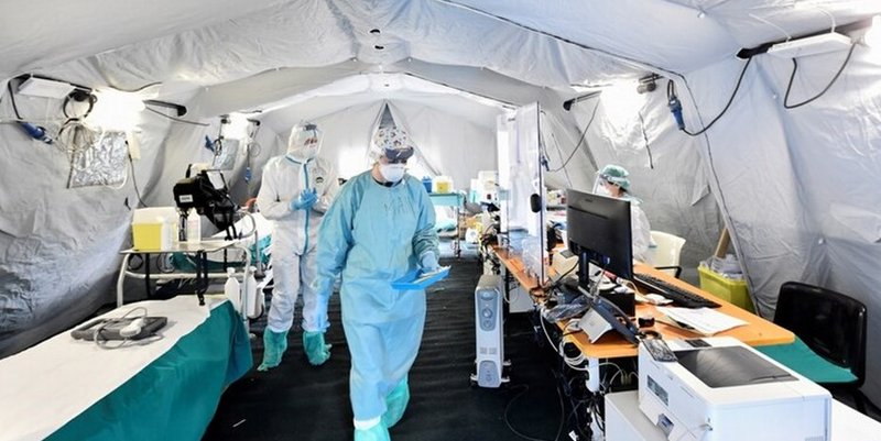 Coronavirus en Italia: ya son 2.629 los médicos y enfermeros infectados