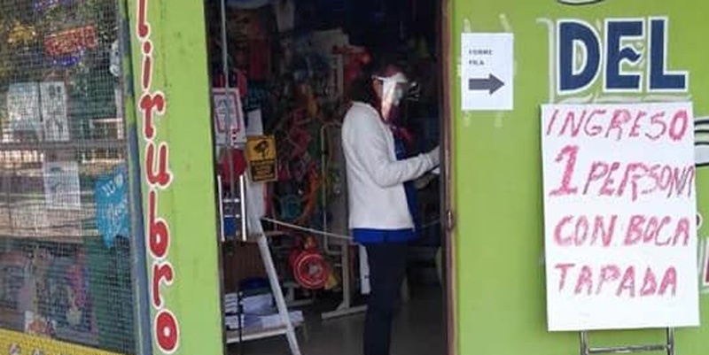 Realizan control de precios y que se respete el nuevo Protocolo Sanitario para Comercios