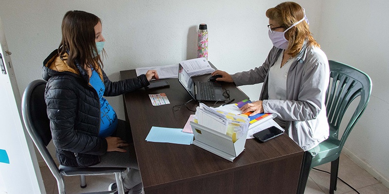 Cronogramas para embarazadas en el SUM del Bº San Carlos