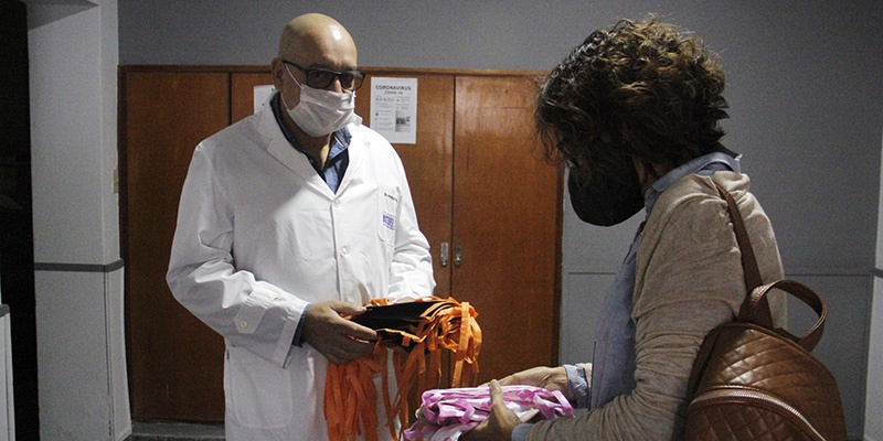 El Municipio entregó elementos sanitarios al Policlínico Atuel